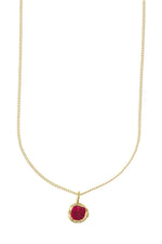 Cadena Dije Gota Pequeño Dorado