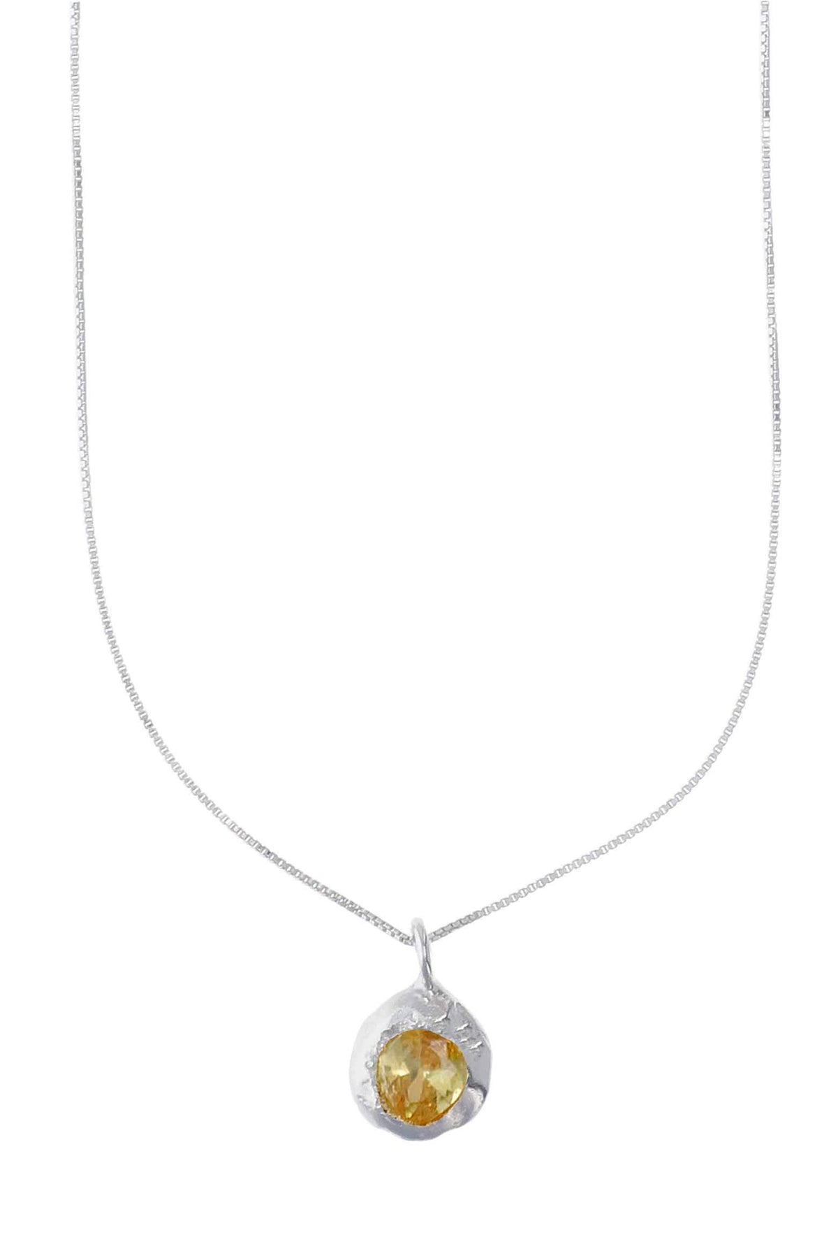 Cadena Dije Gota Mediano Plata