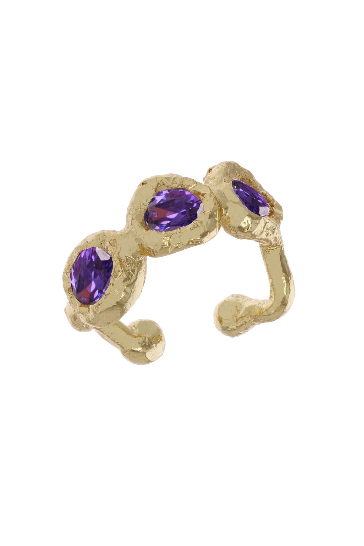 Earcuff Iris Dorado