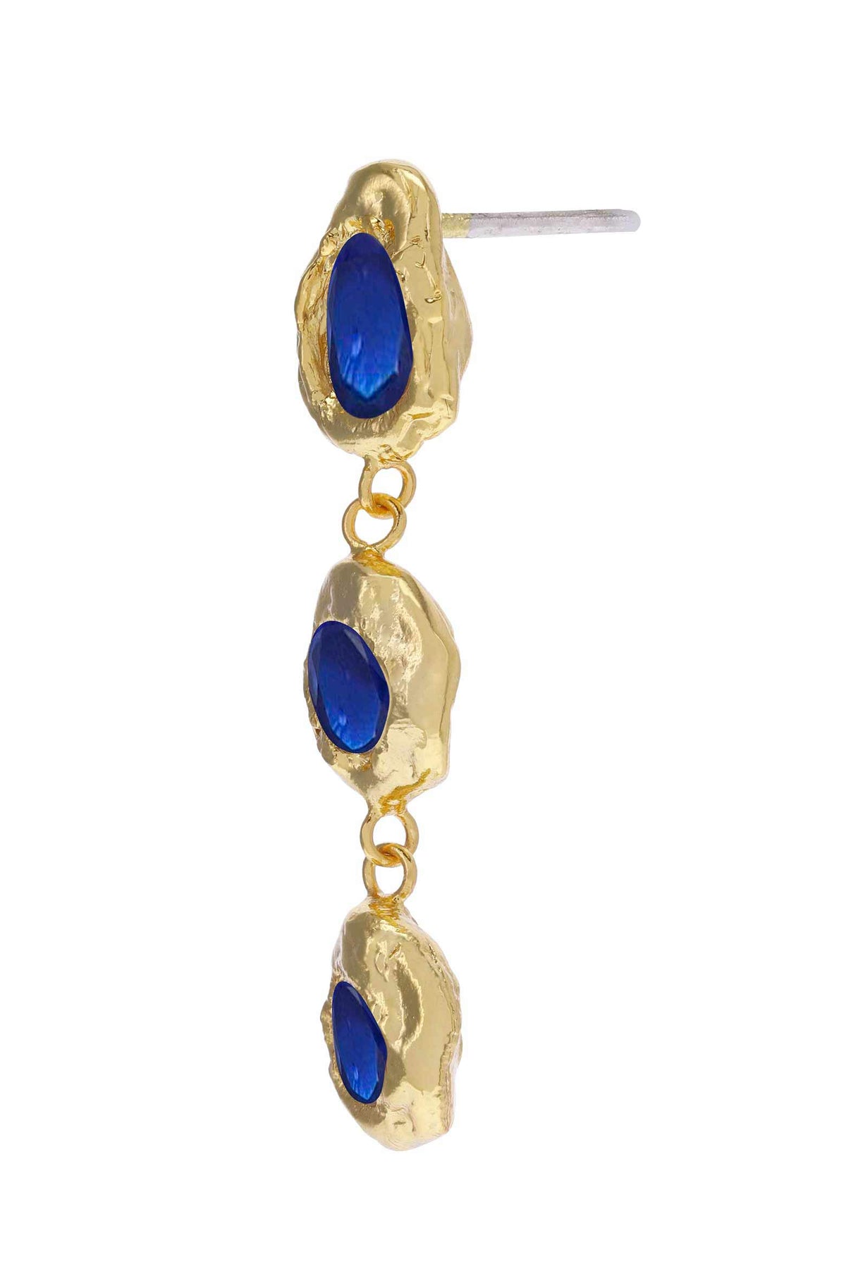 Aretes Flora Dorado