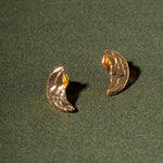 Aretes Luna Arena Dorado