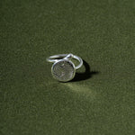 Anillo Huella Plata
