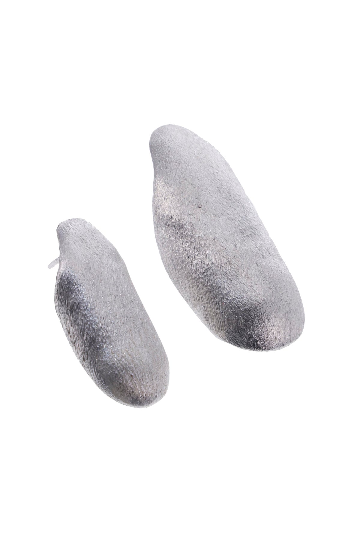 Aretes Renacer pequeños Plata