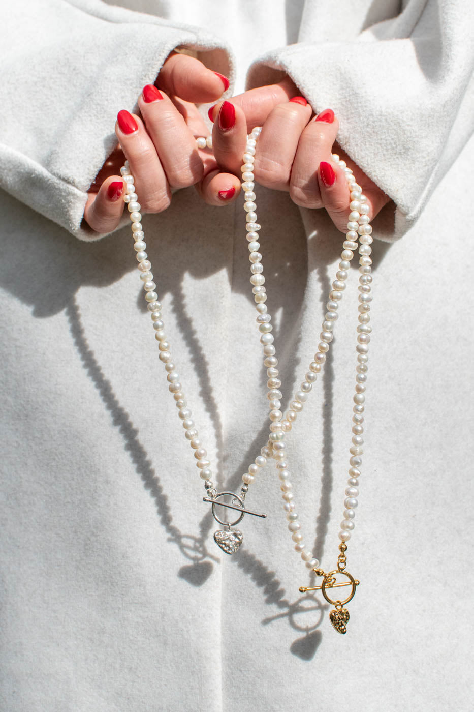 Collar Barroca Cuore Plata