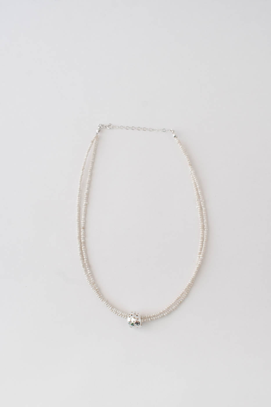 Choker mini barroca Plata