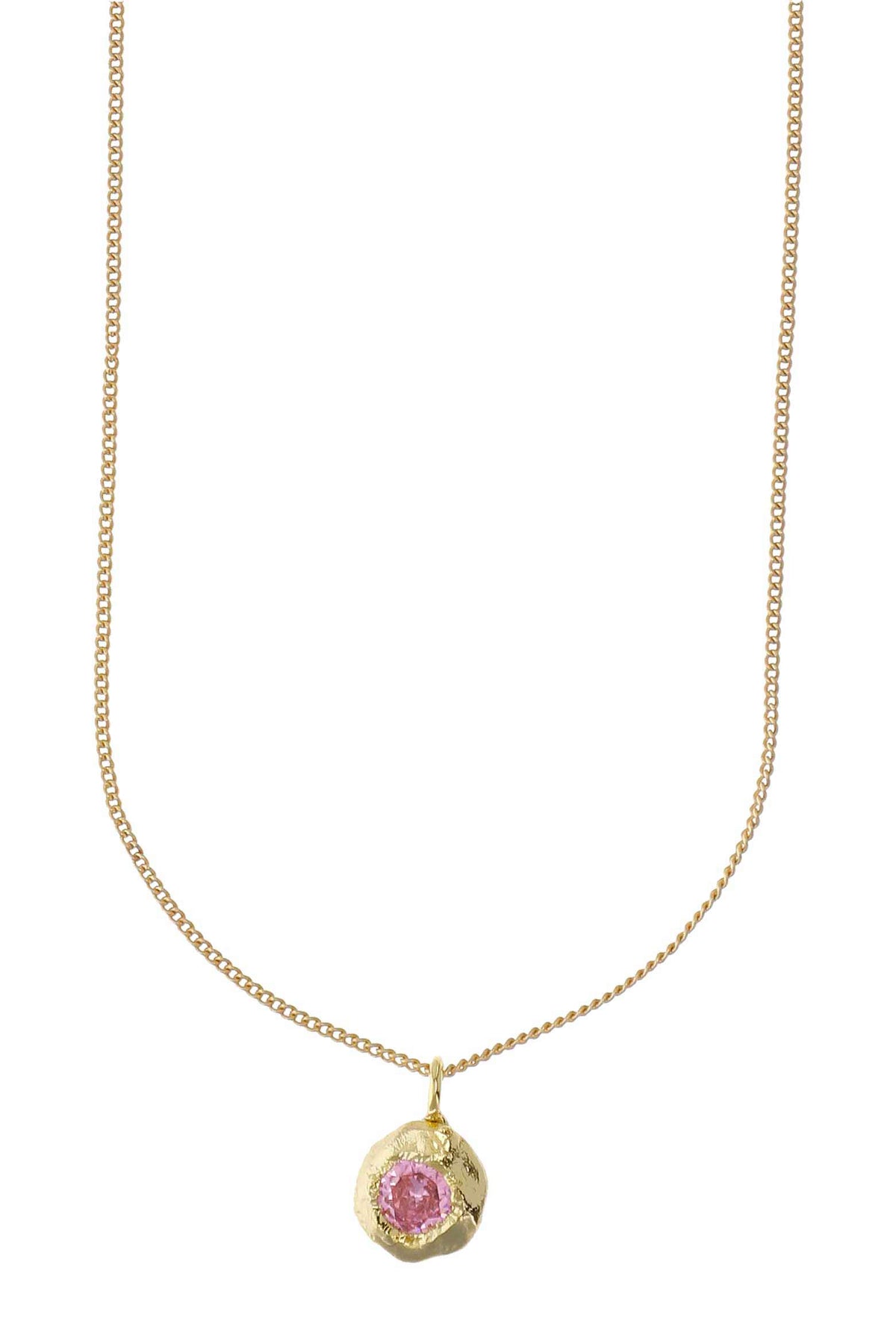 Cadena Dije Gota Mediano Dorado