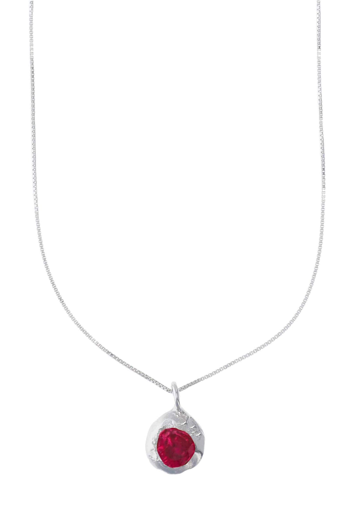 Cadena Dije Gota Mediano Plata