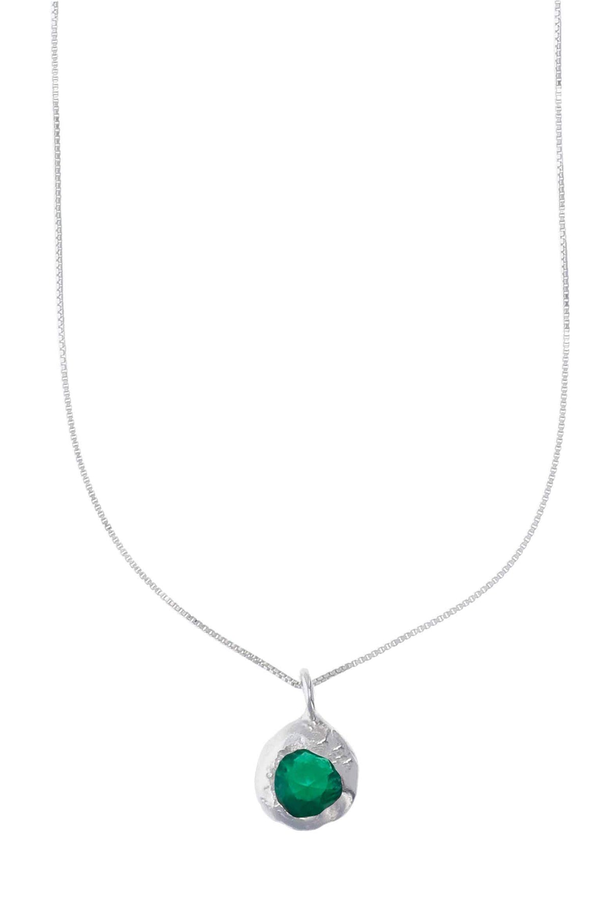 Cadena Dije Gota Mediano Plata