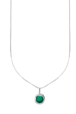 Cadena Dije Gota Pequeño Plata