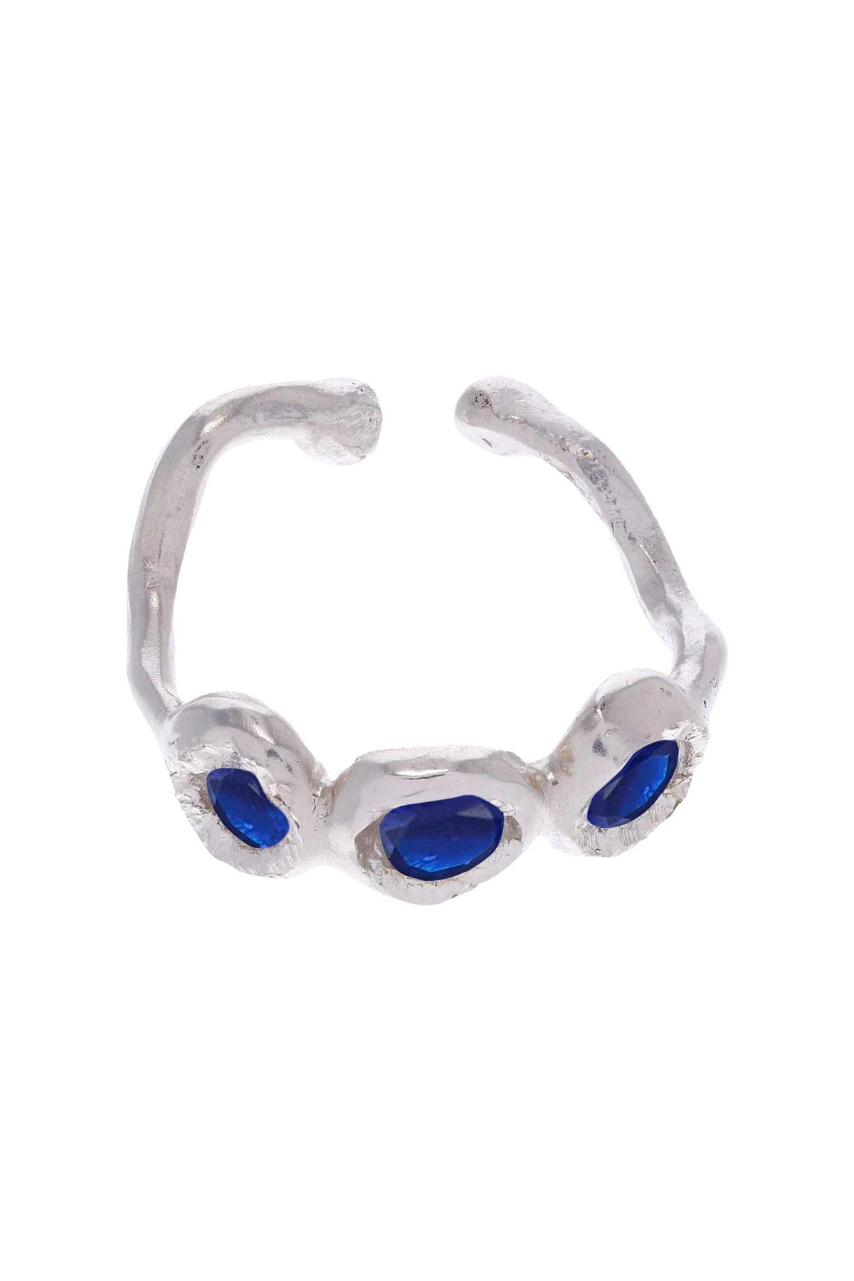 Earcuff Iris Plata