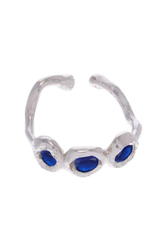 Earcuff Iris Plata