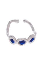 Earcuff Iris Plata