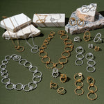 Aretes Aros Lazos Plata