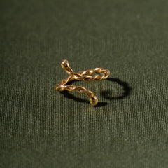 Anillo lazos Dorado