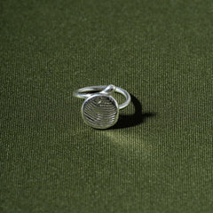 Anillo Huella Plata