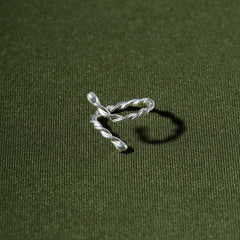Anillo lazos Plata