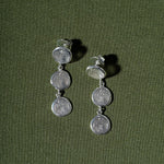 Aretes Huellas Plata