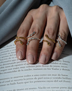 Anillo lazos Dorado