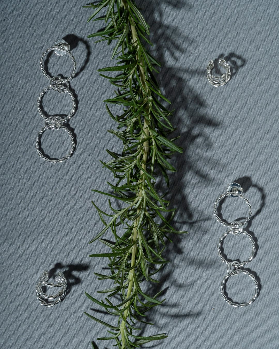 Aretes Aros Lazos Plata