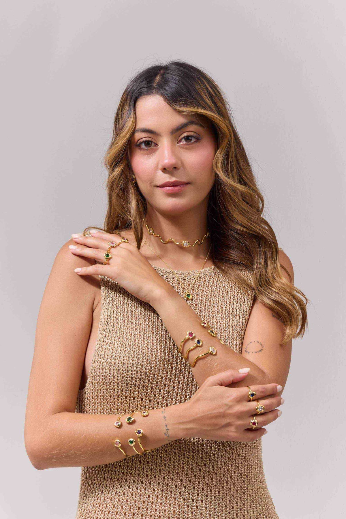 Choker Bruma Dorado