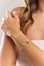 Pulsera Aire Dorado