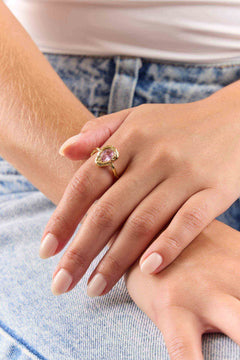 Anillo Brisa Dorado