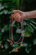 Collar Rainbow niñas Dorado