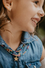 Collar Rainbow niñas Dorado
