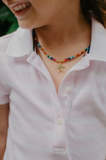 Collar Rainbow niñas Dorado