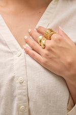 Anillo Renacer Dorado