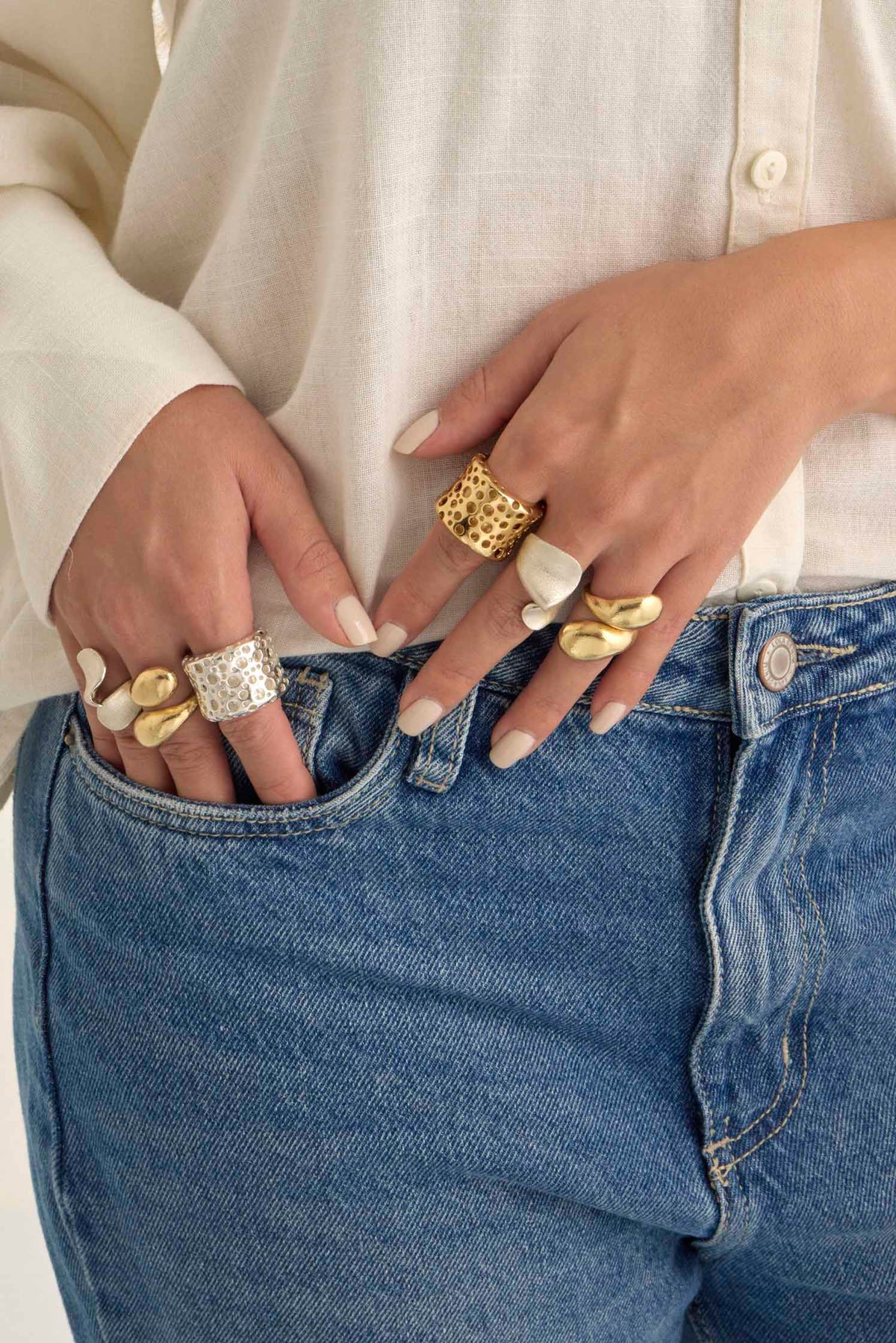 Anillo Travesía Plata