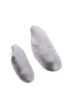 Aretes Renacer pequeños Plata