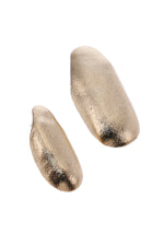 Aretes Renacer pequeños Dorado