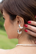 Earcuff Barroca Plata