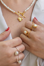 Anillo Barroca Dorado