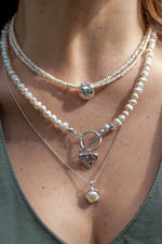 Collar Barroca Cuore Plata
