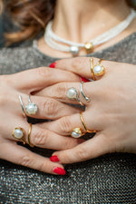 Anillo Barroca Dorado