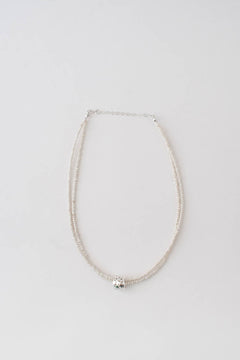 Choker mini barroca Plata
