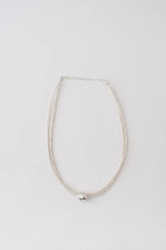 Choker mini barroca Plata