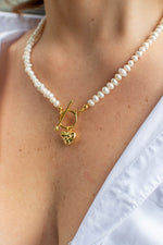 Collar Barroca Cuore Dorado