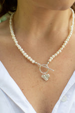 Collar Barroca Cuore Plata